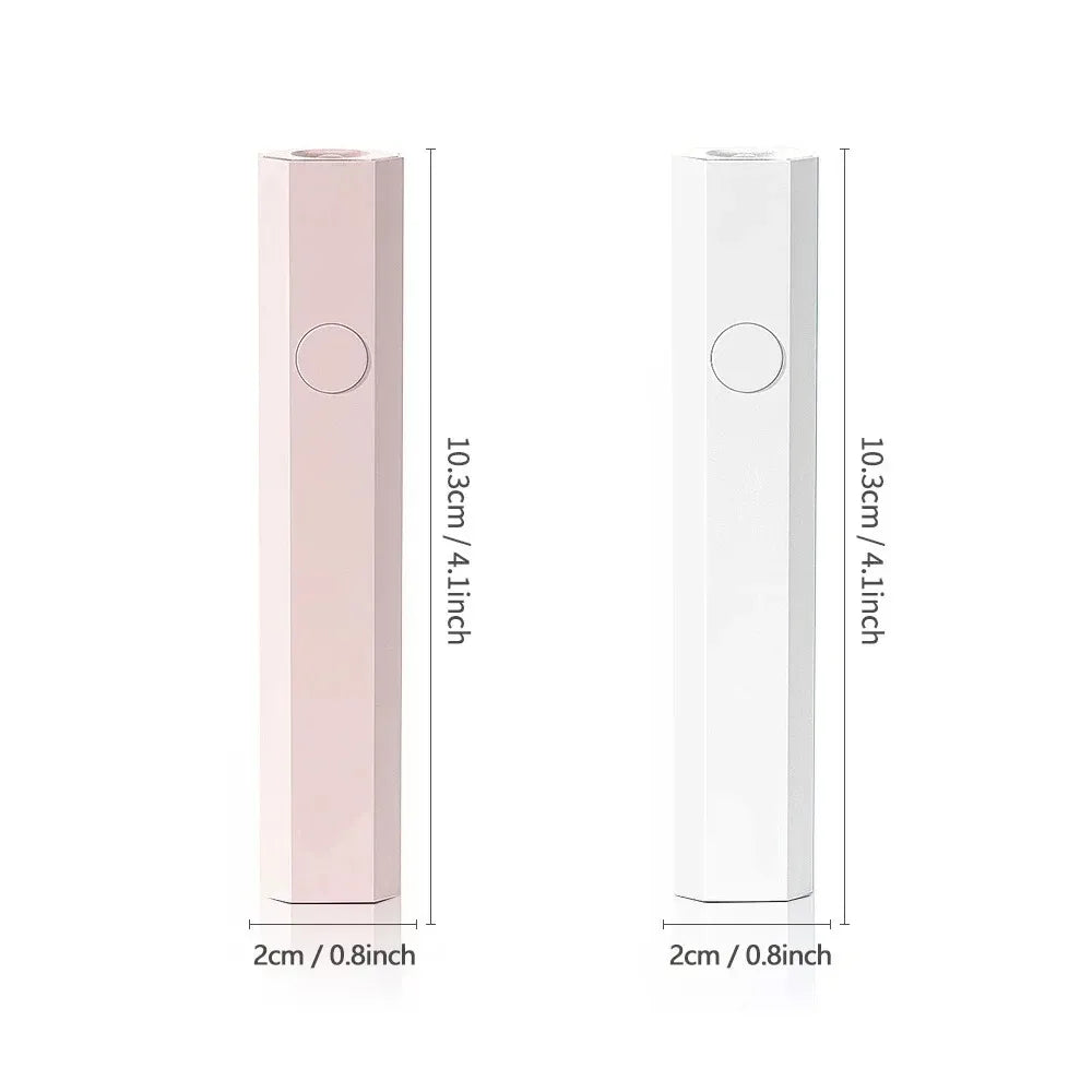 Handheld Monogram Lamp UV LED Nail Light For Curing All Gel Polish USB Rechargeable Quick Dry Manicure Machine Nail Art