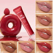 6 Colors Lip Gloss Glowy Balm Tinted Lip Moisturizer Repairing Nourishing Lip Tint Glow Liquid Lip Gel Hydrating Lips Care