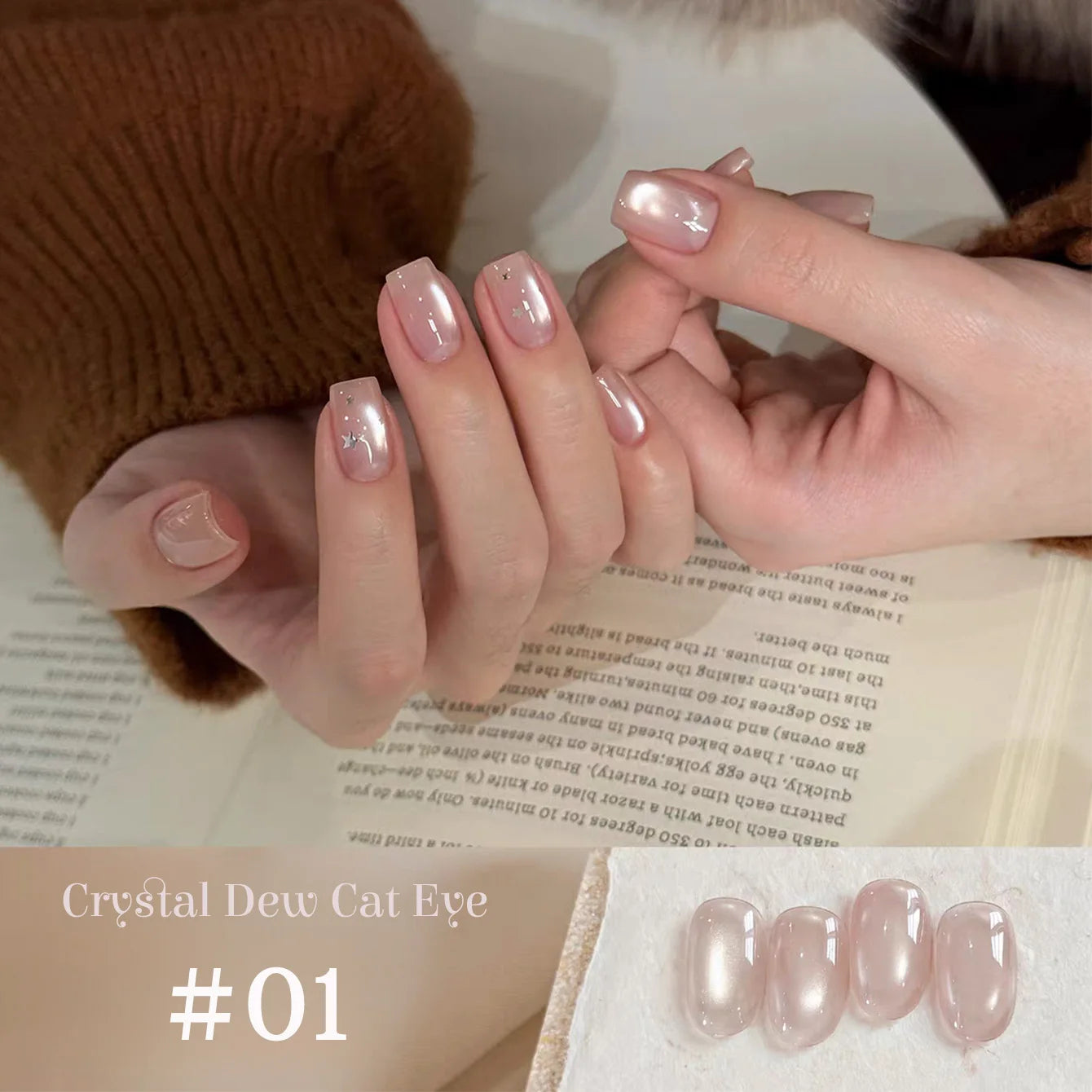 1-9pcs TC Flow Light White Cat Eye Gel Nail Polish Ultra Shine Soak Off UV Gel Mirror Glass Cat Magnet Gel Varnish Nail Supplies