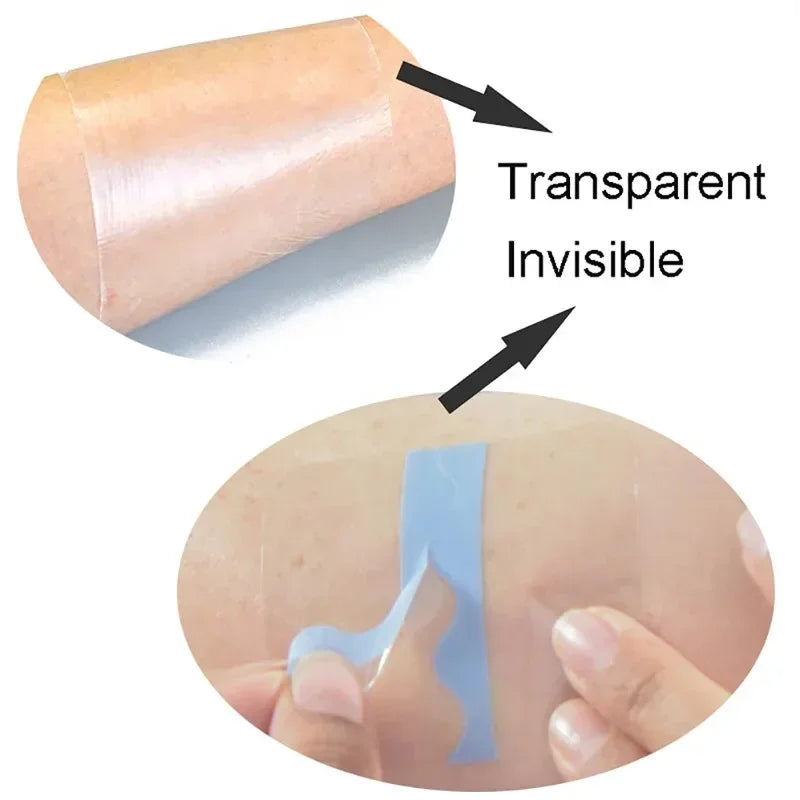 Transparent Breast Lift Tape Fashion Body Boob Push Up Bob Tape Invisible Boobtape Bra for Big Breas and Women Dress or Clothes