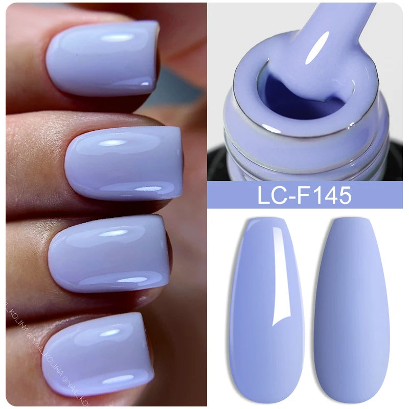 LILYCUTE 7ML Auroras Glitter Thermal Gel Nail Polish Temperature Color Changing Semi Permanent Soak Off Nail Art UV Gel Varnish