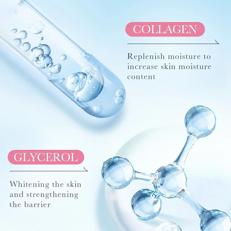 Sadoer Sakura Face Mask Facial Skincare Moisturizing Brightening Hydrating Firming Collagen Facial Masks Face Sheet Mask