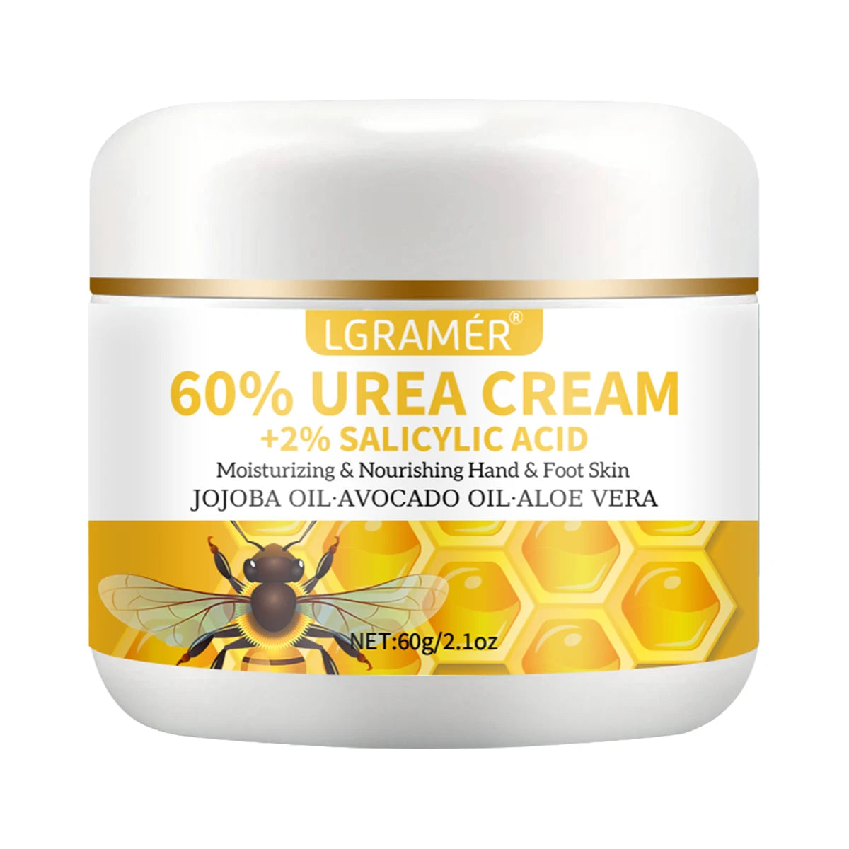60% Urea Hand Foot Cream Repairs Dryness Cracks Gently Exfoliates Softens Skin Provides Super Moisturizing Hand Foot Care Cream