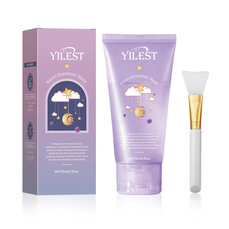 Overnight Collagen Firming Mask 75ml - Deep Moisturizing Pulling Formula for Smooth, Radiant Skin by Morning Wake-Up Glow.