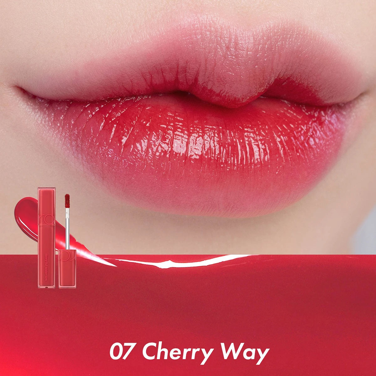 rom&nd DEWYFUL WATER TINT,Lightweight Hydrating,Sheer Glossy,Lip Gloss,Luxury Makeup,Korean Cosmetic,K-Beauty,Korean Makeup