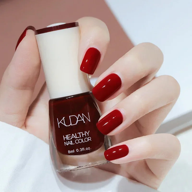 Matte Waterproof No-bake Nail Polish Nail Art Non Peelable Quick Dry Normal Without Lamp Nail Polish Glitter Sequins Uv Varnish