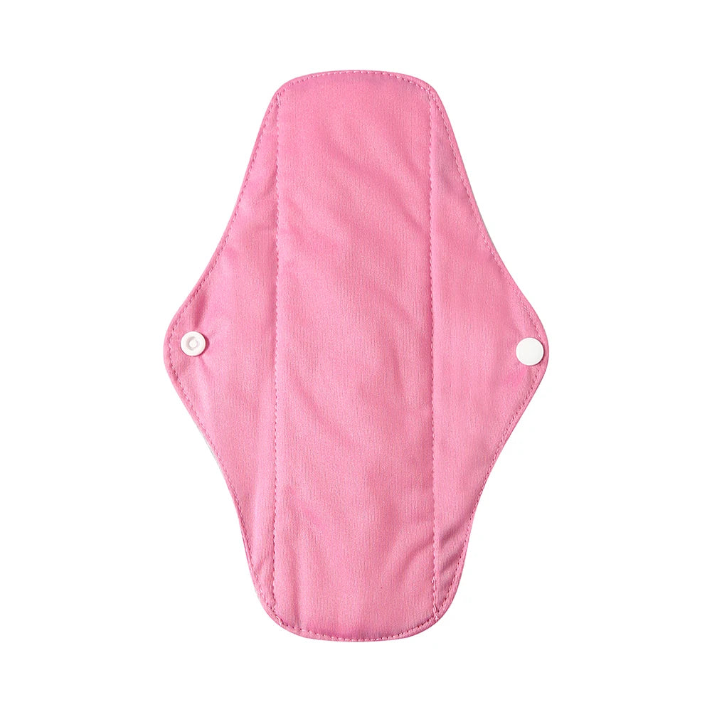Lady Care Washable Panty Liner Reusable Sanitary Towels Bamboo Charcoal Women's Menstrual Cotton Pads For Monthly Period Relief