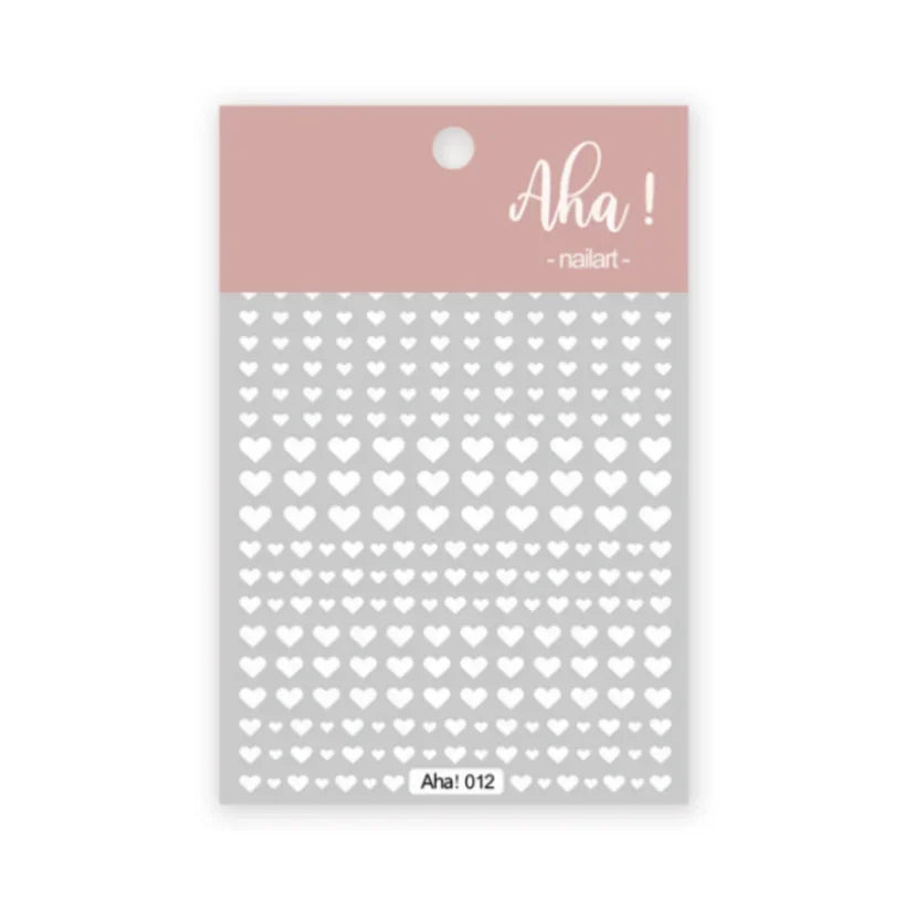 1PCS Laser Love Letter Nail Sticker Nail Art Decoration Flower Star supplies Decals Press On Nails Stickers Parts