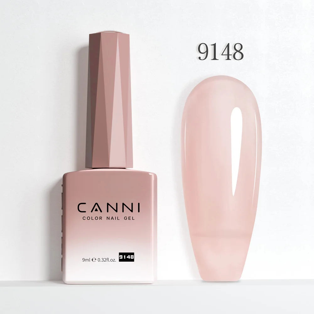 CANNI Nail Gel Polish HEMA FREE TPO FREE Summer Colors Semi Permanent Soak Off UV LED Self-leveling Great Coverage Gel Varnish