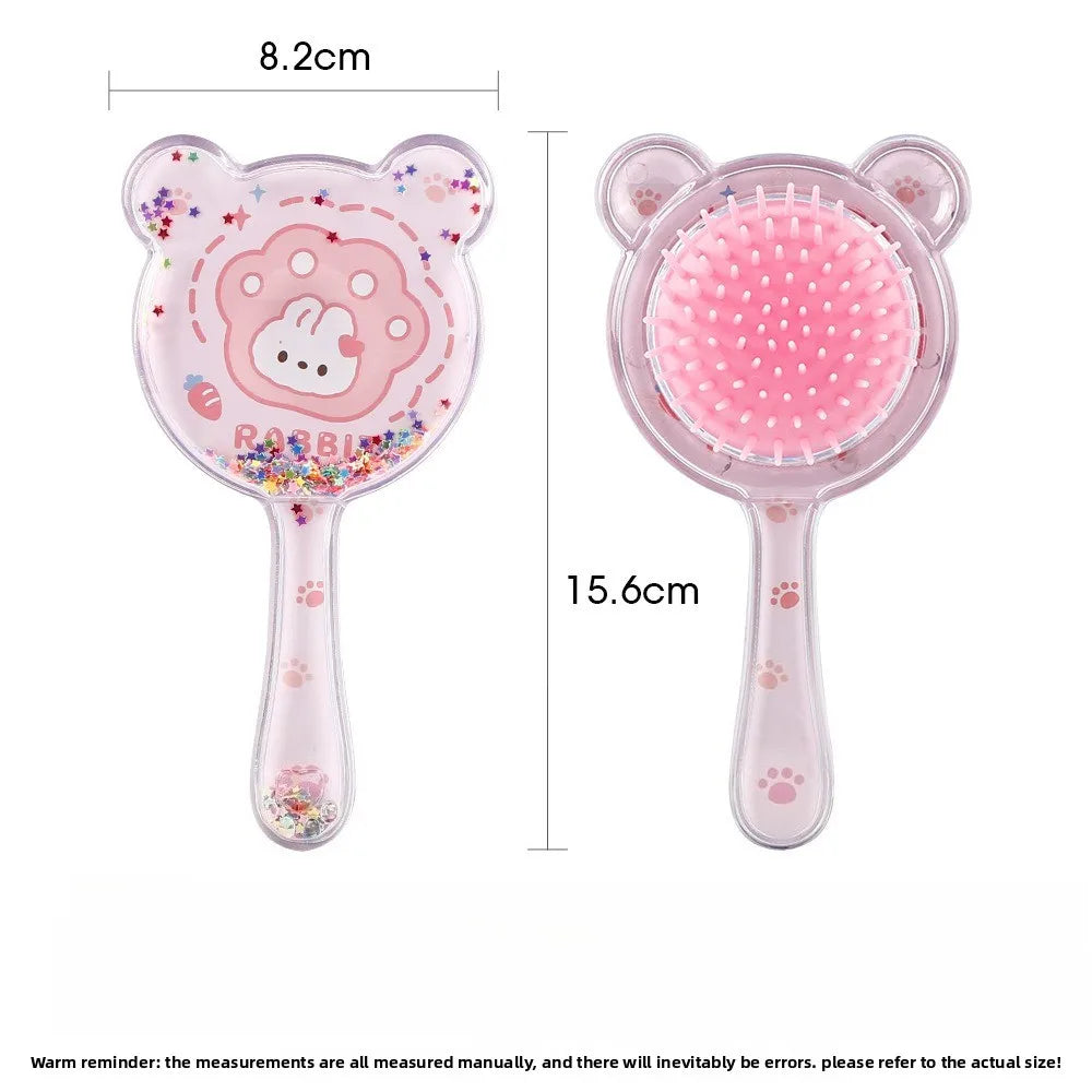 Cartoon Animal Baby Combs High Quality Anti-knot Hair Massager Kids Hair Brushes Hairdressing Comb for Children Adult Hair Care
