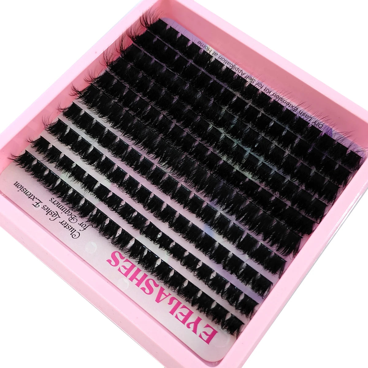 10Row 60D-120D 5D Fluffy Thick Lashes Clusters 10-18mmMix Wispy Individual Lashes Extensions Clusters DIY Makeup False Eyelashes