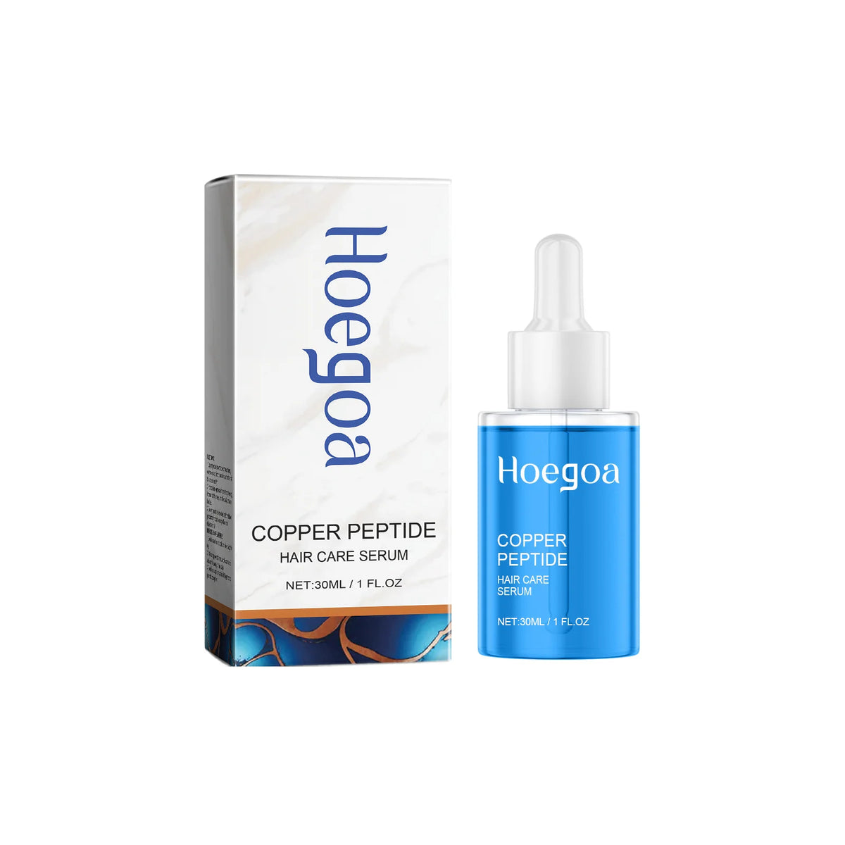 Copper Peptide Hair Growth Serum Hair Dense Prevent Loss Nourishing Scalp Hair Root Smooth Reduce Dry Damage Hair Repair Essence