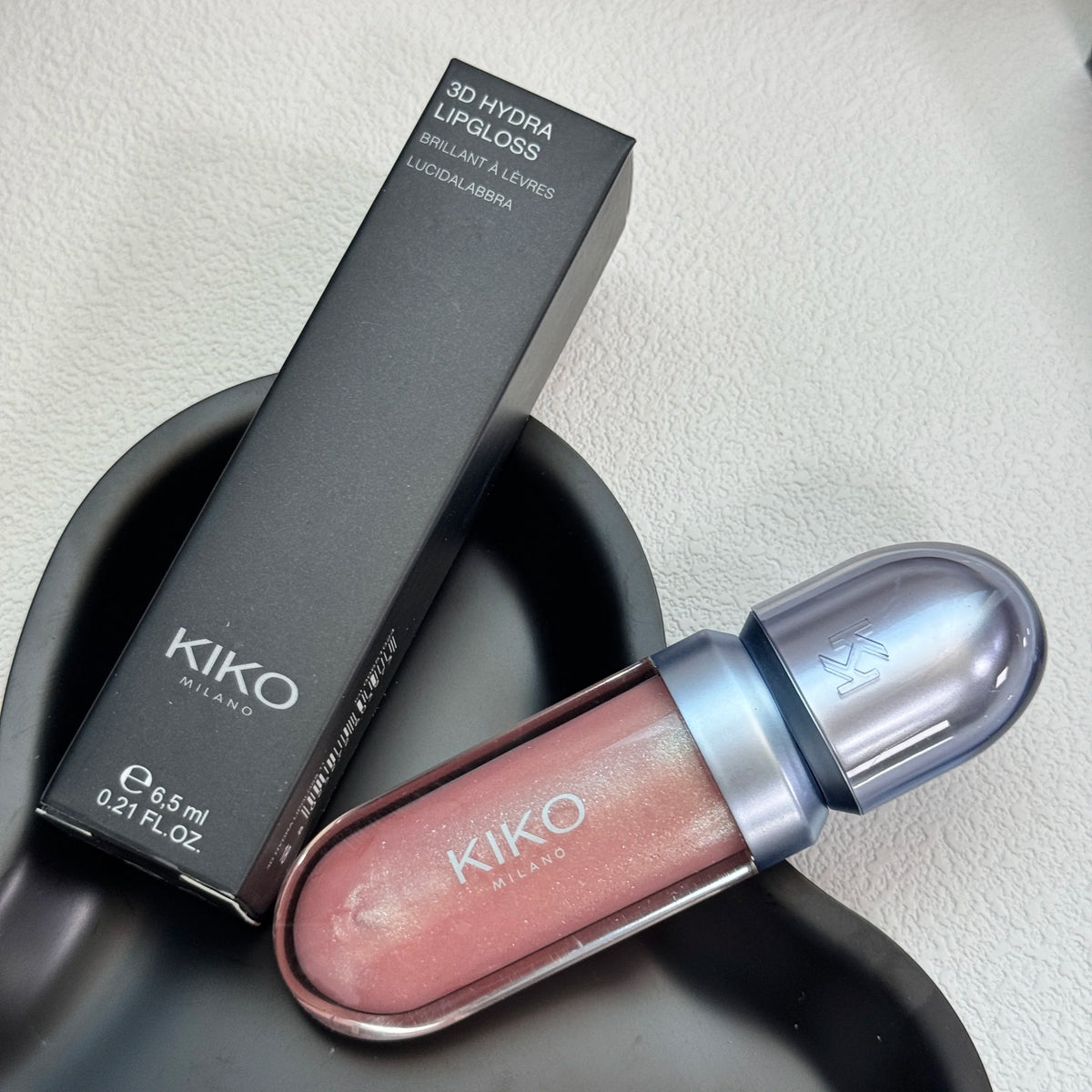 Kiko Double Headed Lipstick Transparent Mirror Non Fading Non Stick Cup Lip Gloss Milk Tea Bean Paste Naked Nature Lip Makeup