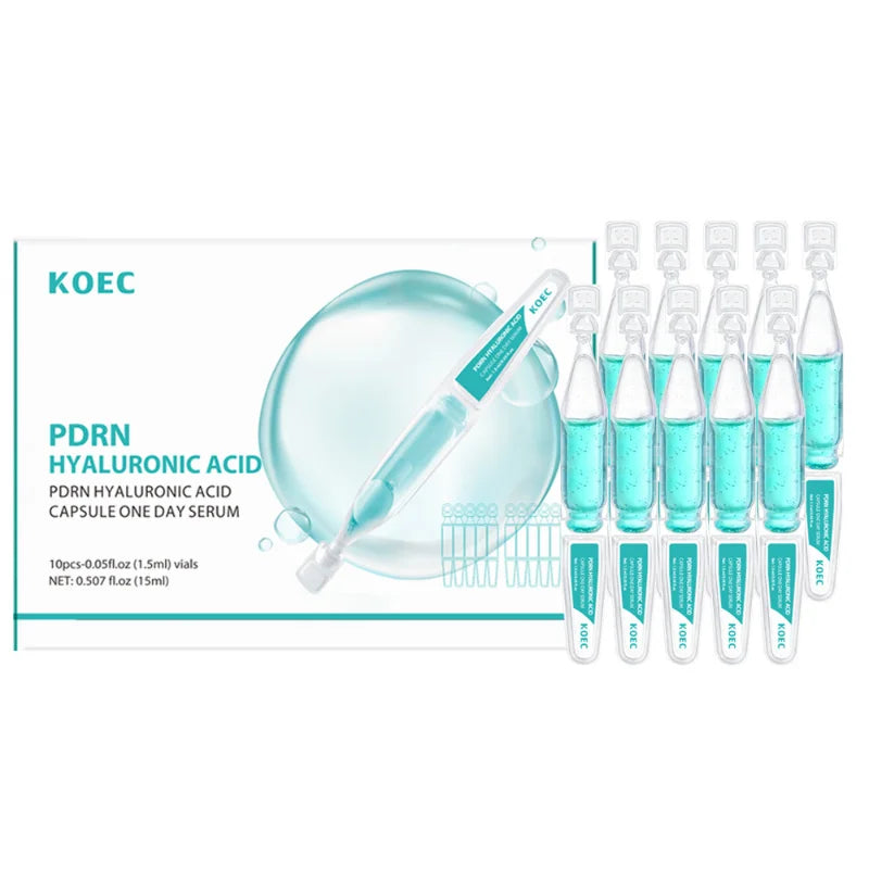 PDRN Facial Serum Firming Moisturizing Collagen Extract Provides Deep Hydration Gentle Soothing Nourishing Eye Cream Stick Serum