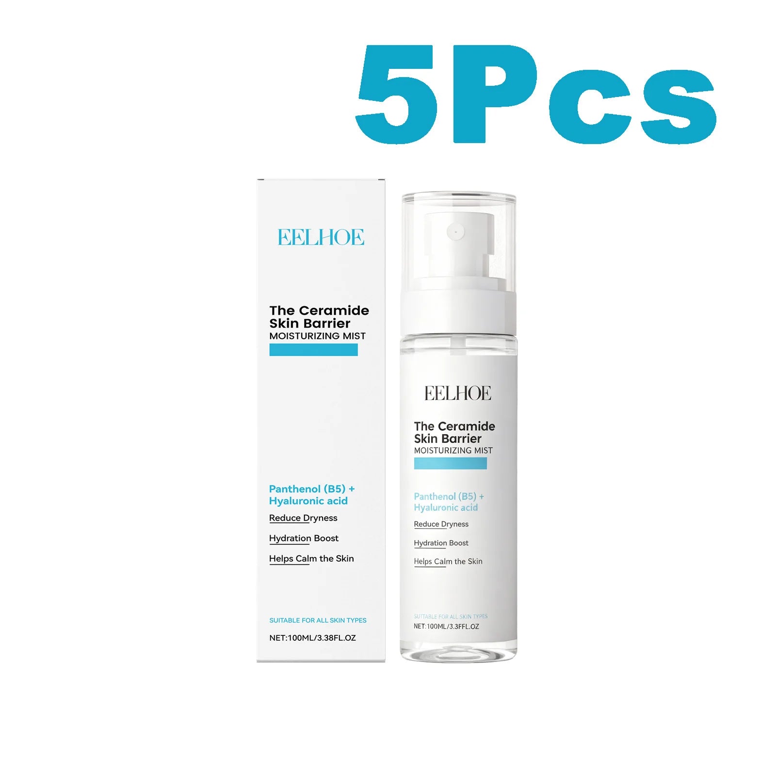Hyaluronic Acid Hydrating Face Mist Oil Control Minimizes Pores Tightens Skin Soothes Lifting Brightening Refreshing Toner Spray