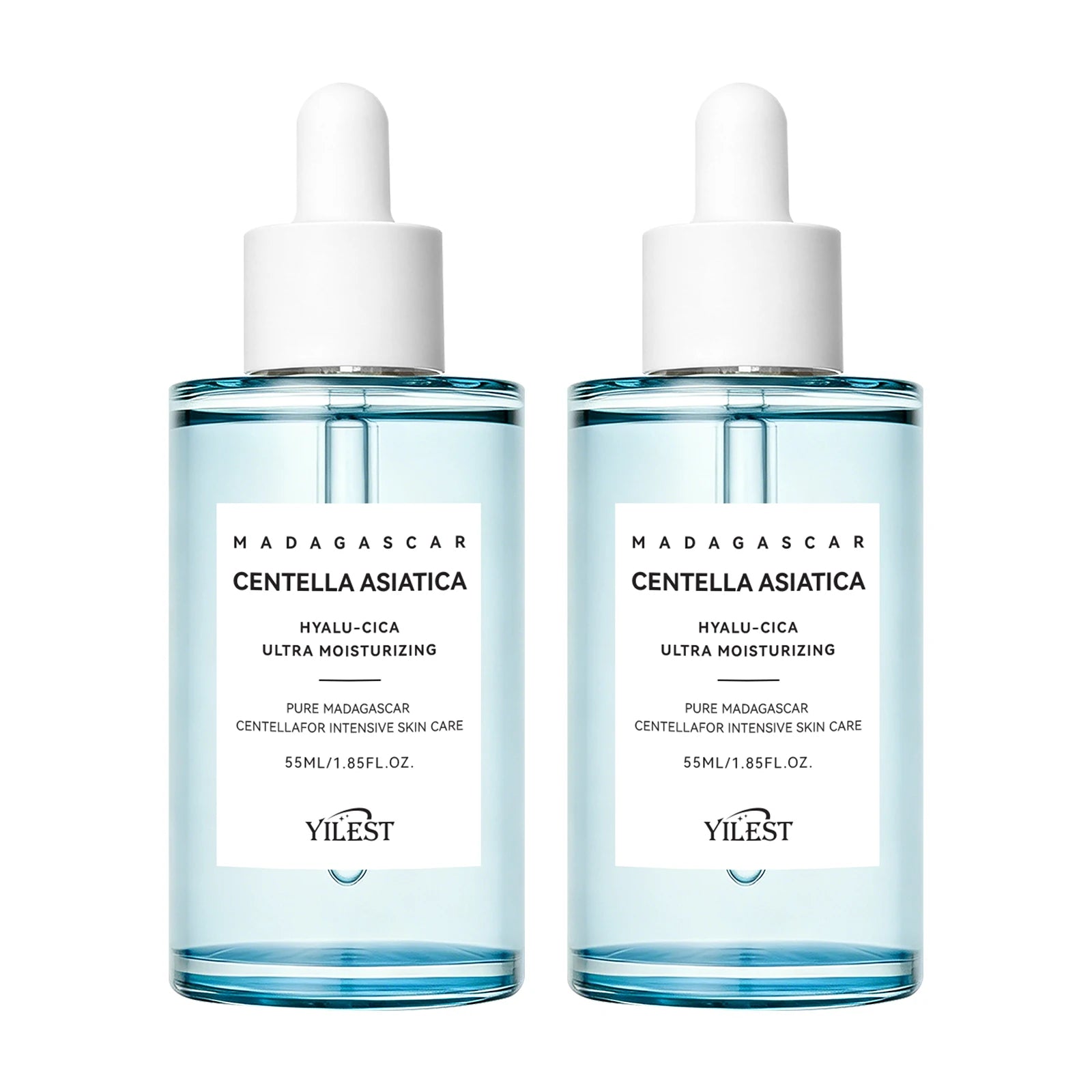 Madagascar Skin Tone Perfector Brightening Ampoule 55ml - Centella & Niacinamide Serum Hydrates, Soothes & Enhances Radiance.