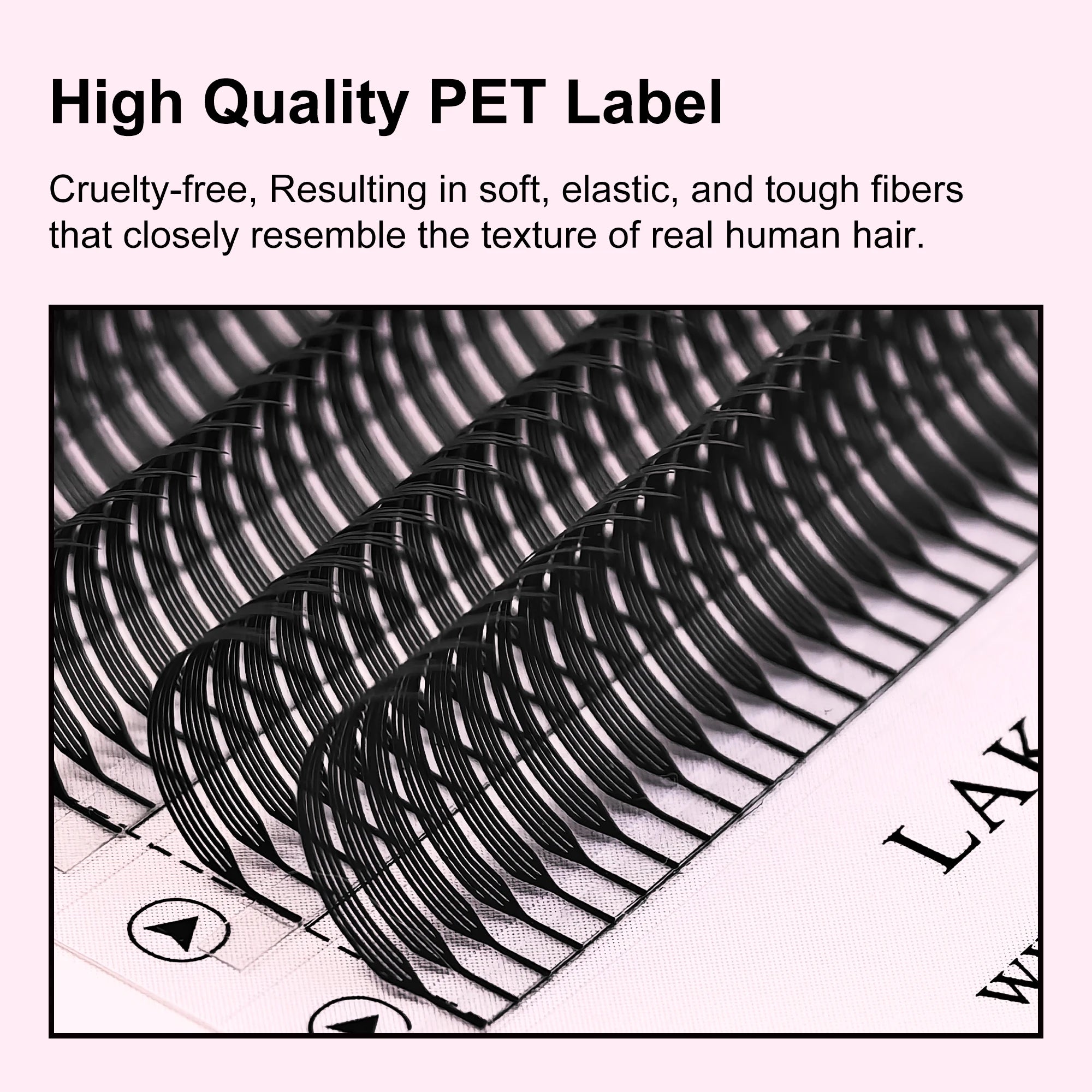 Lakanaku Narrow Spire Eyelashes Extension Anime Lashes Premade Manga Style Feather Lightweight Premade Fans Extension for Makeup