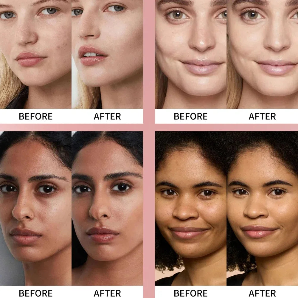 BB Cream Air Cushion Full Coverage Waterproof Long-lasting Brighten Foundation CC Cream Women Base Makeup Face Korean Cosmetics