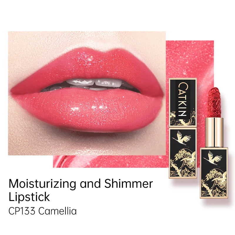 CATKIN Makeup Velvet Matte Lipstick, Hydrating Long‑Lasting Creamy Smooth, for Halloween Cosplay & Party Lip Looks