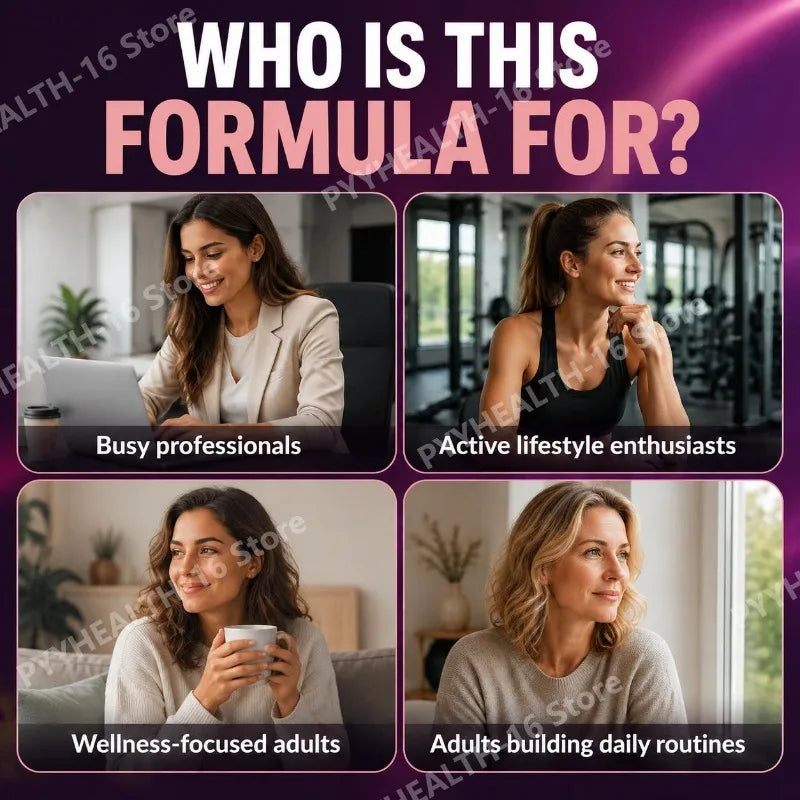Hair Skin Nails Wellness Capsules Biotin 10000mcg Collagen MSM Herbal Blend Vitamin Blend Daily Support Women Men 120 Capsules