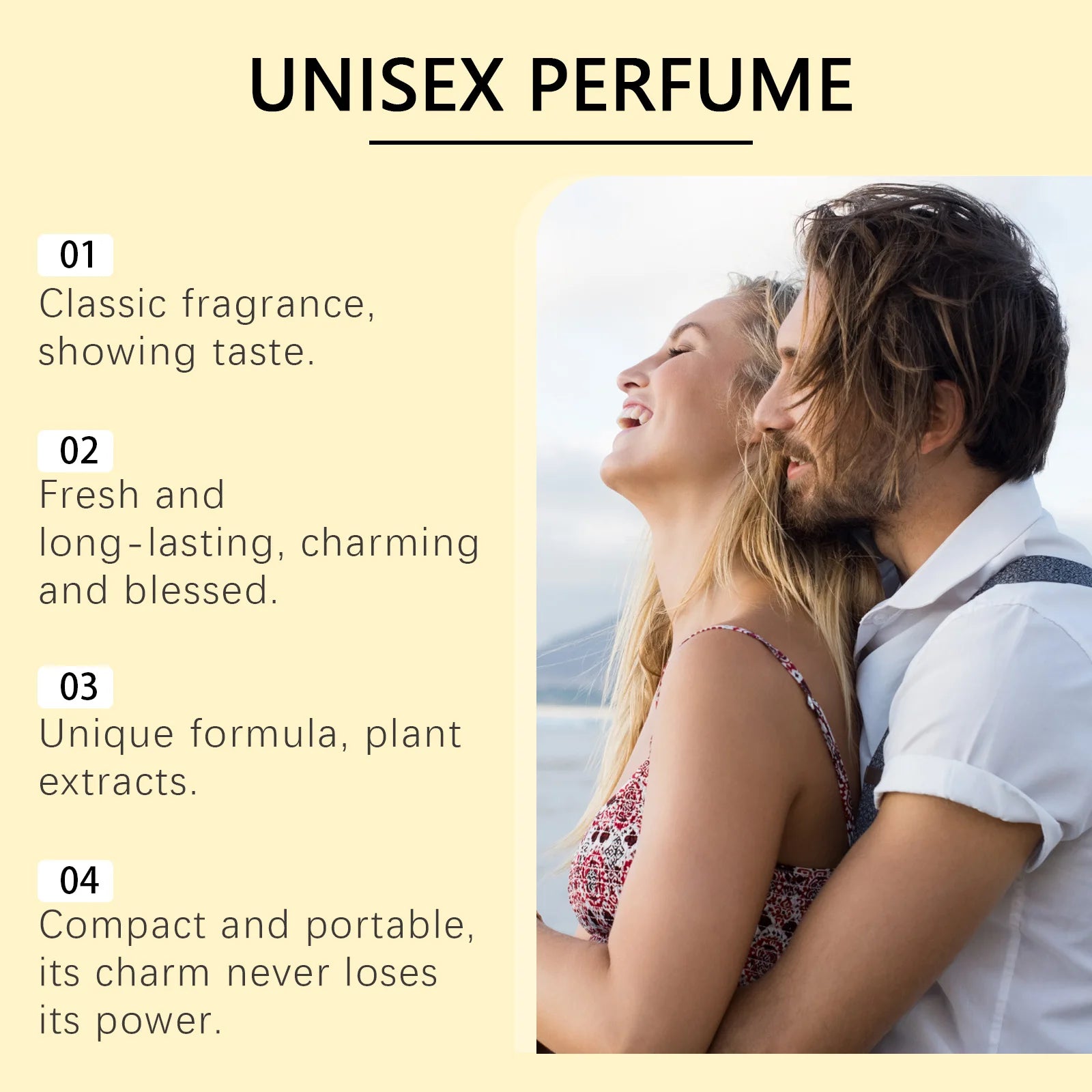 50ml Unisex Charm Fragrance Small Crowd Wooden Scent Daily Dating Natural Fresh Long Lasting Elegant Charming Aroma