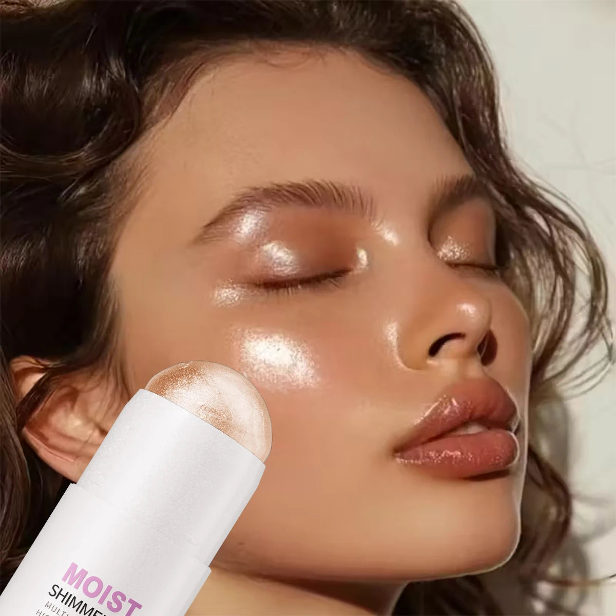 5 Colors Water Light High Gloss Stick Bronzer Shimmer Highlighter Blush Waterproof Face Contour Brighten Stereo Facial Makeup