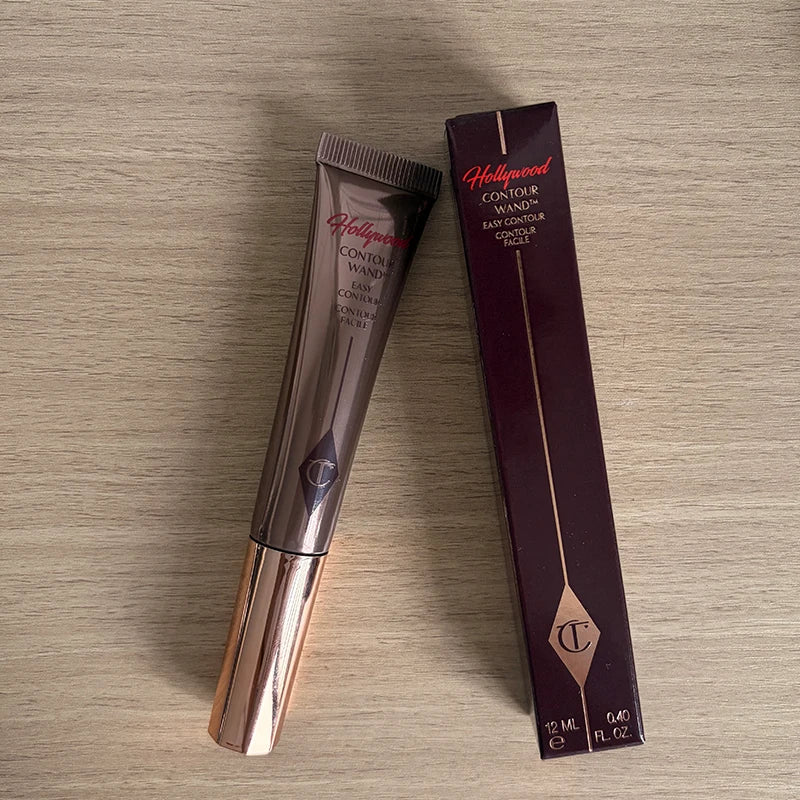 2026 CT Lip Gloss Collagen Lipstick Hydrating Soft Fluffy Head Blush Highlighter Concealer Eyeshadow Palette Fine Powder Texture