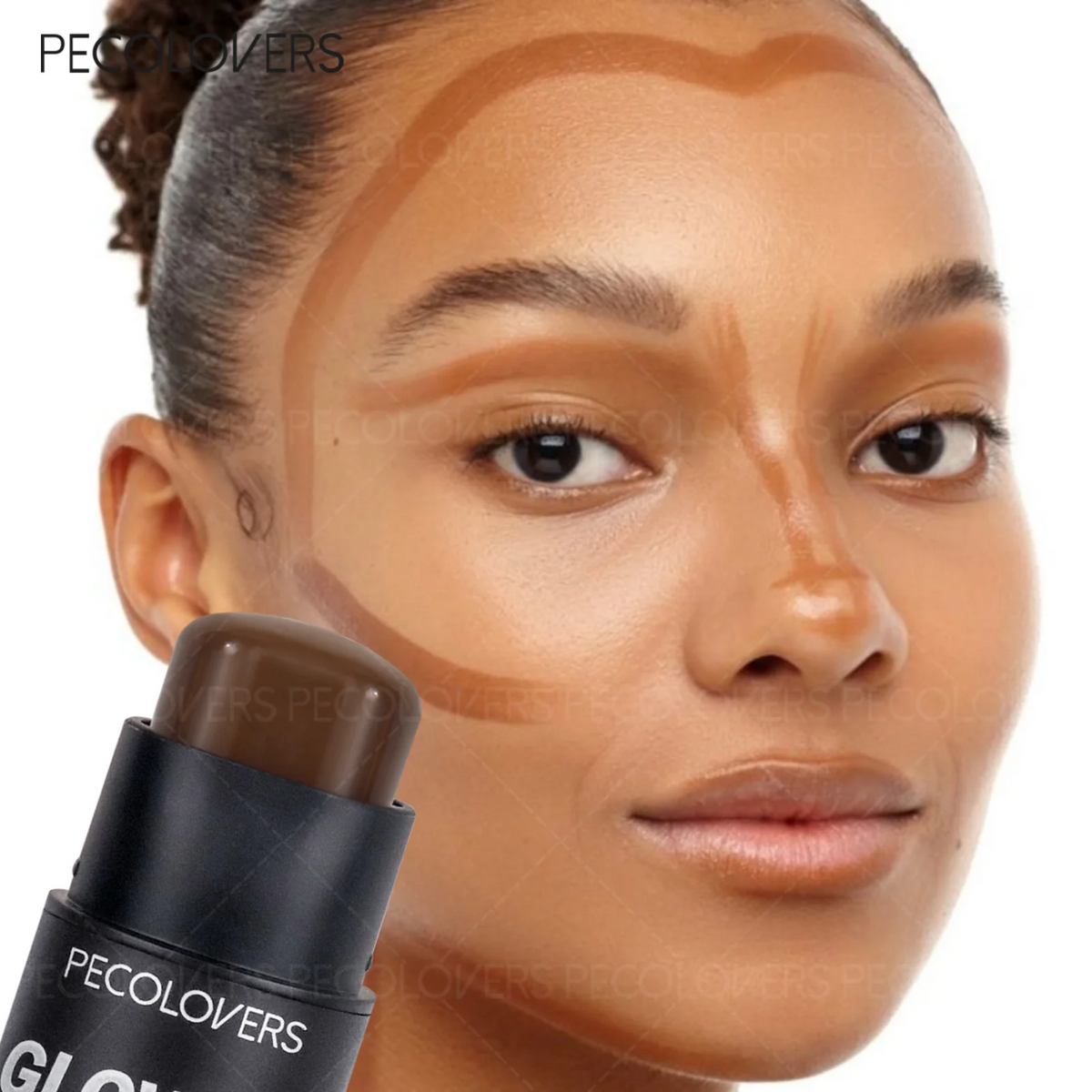 Waterproof Long Lasting Face Bronzer Contour Concealer Foundation Face Corrector Full Cover Pores Dark Circles Contour Stick