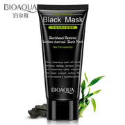 BIOAQUA Deep Cleansing Black Mask Bamboo Charcoal Anti-Acne Blackhead Remover Oil Control Skin Care Peal-Off Nose Mask