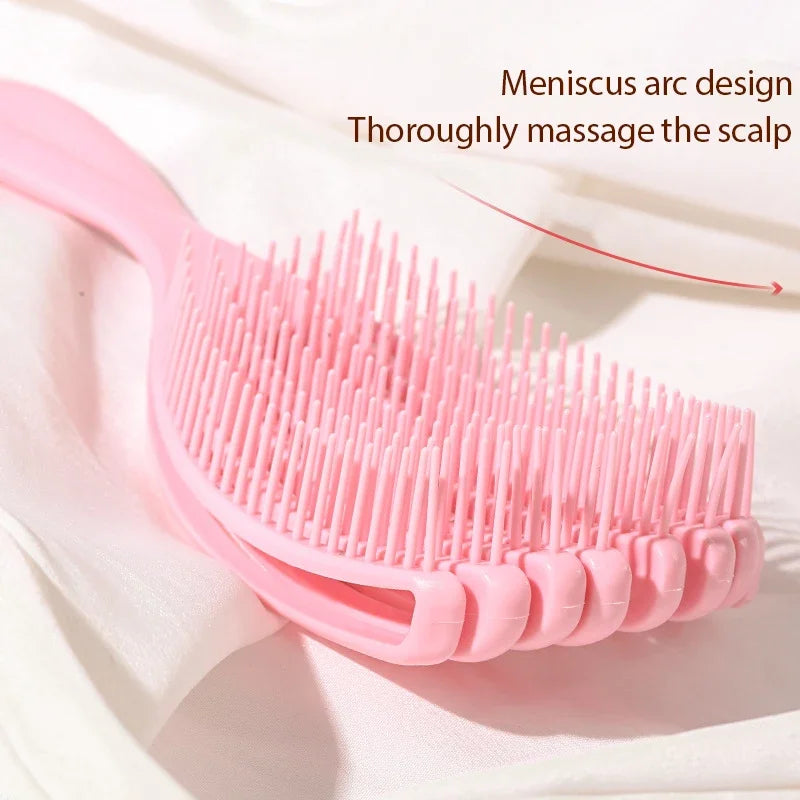 1pcs Detangling Hair Brush Octopus Hairbrush Scalp Massage Curly Hair Brush Hair Comb Detangling Wavy Thick Hair Styling Tools