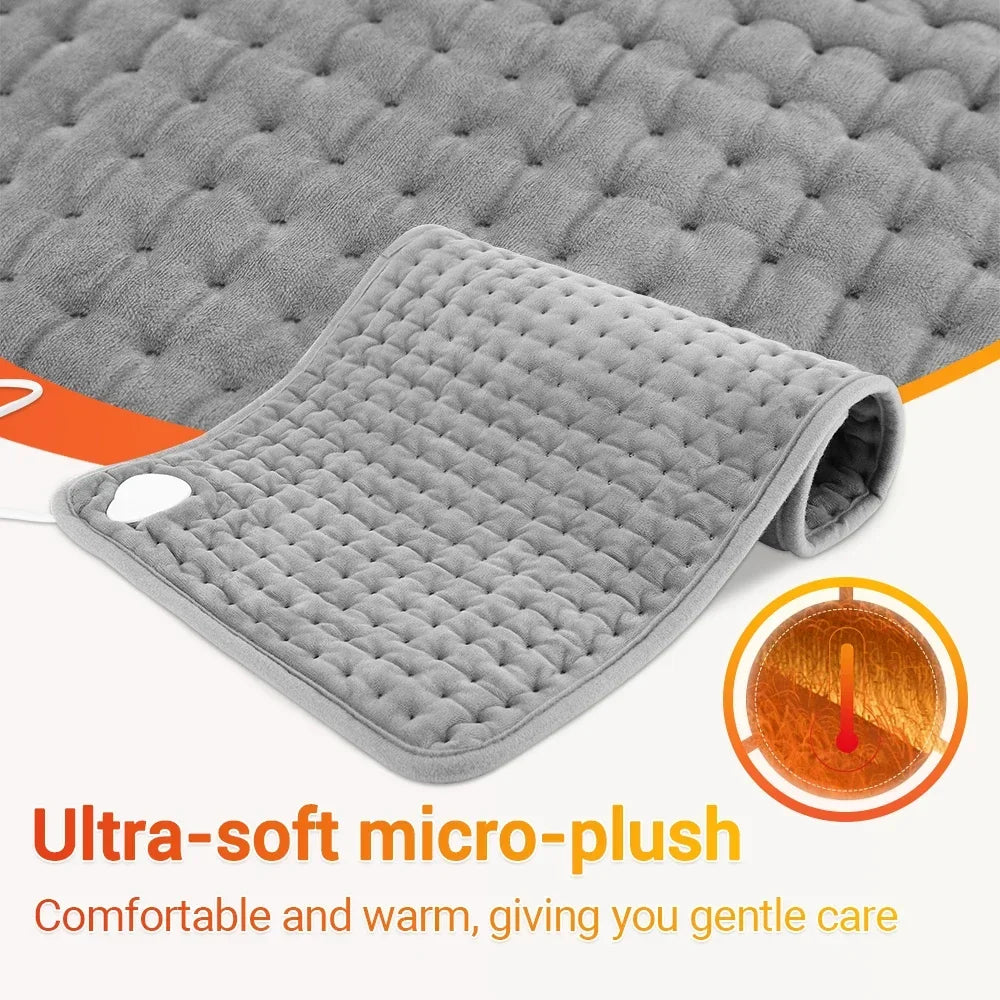 Electric Heating Waist Mat Thermal Warming Pad Office Home Temperature Control Hot Compress Waist Blet Back Leg Abdomen Warmer