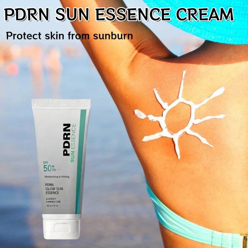 PDRN Peptide Intensive Lifting Serum Set Sun Essence With Collagen PDRN Peptide Complex Skin Tightening Firming Ampoule Essence