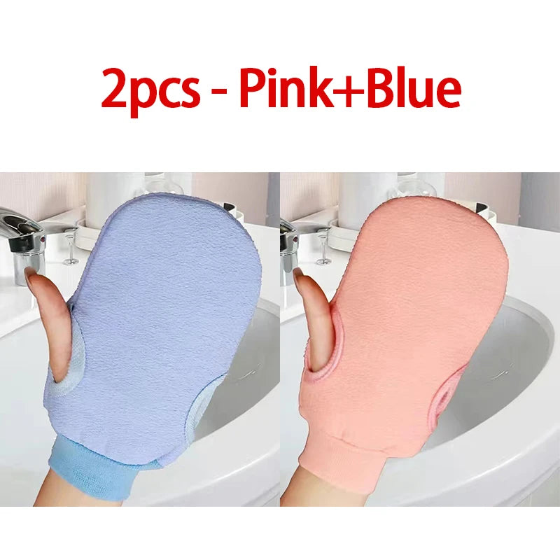 Shower Exfoliating Gloves Peeling Mitten Bath Towel Northeast Dead Skin Scrubber Body Peeling Korean Pad Exfoliating Glove Scrub