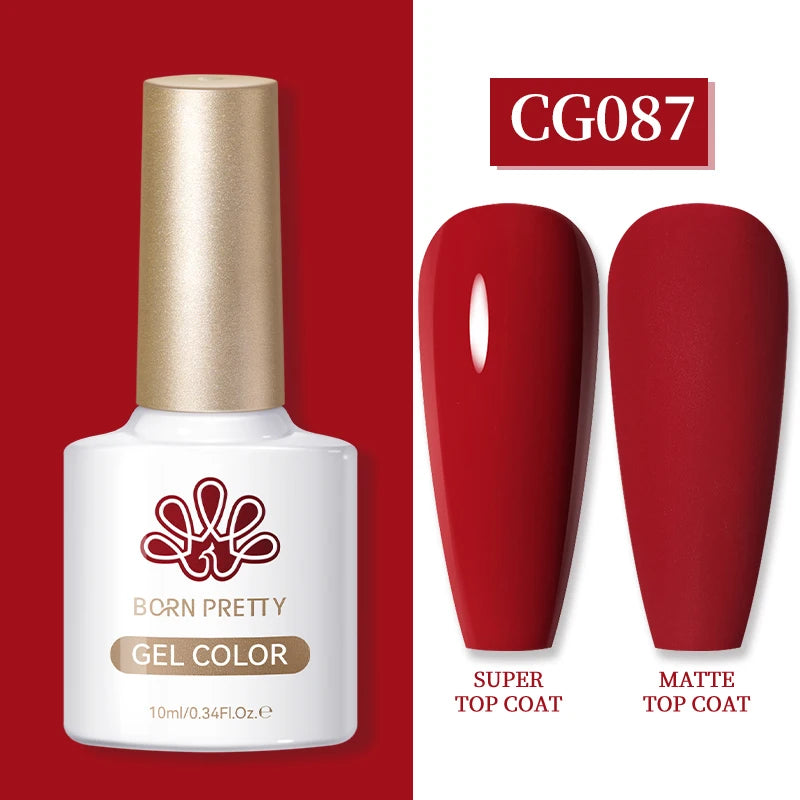 BORN PRETTY 10ML Nail Gel Polish Soak Off UV LED Semi Permanent Nail Salon Home Design French Nails Manicure Gel Nails