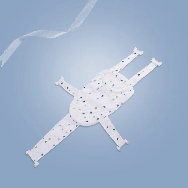 Baby Bath Cushion Pad Newborn Bathtub Mat Infant Bath Supporter Net Baby Universal Nonslip Floating Bathing Tub Shower Mesh Seat