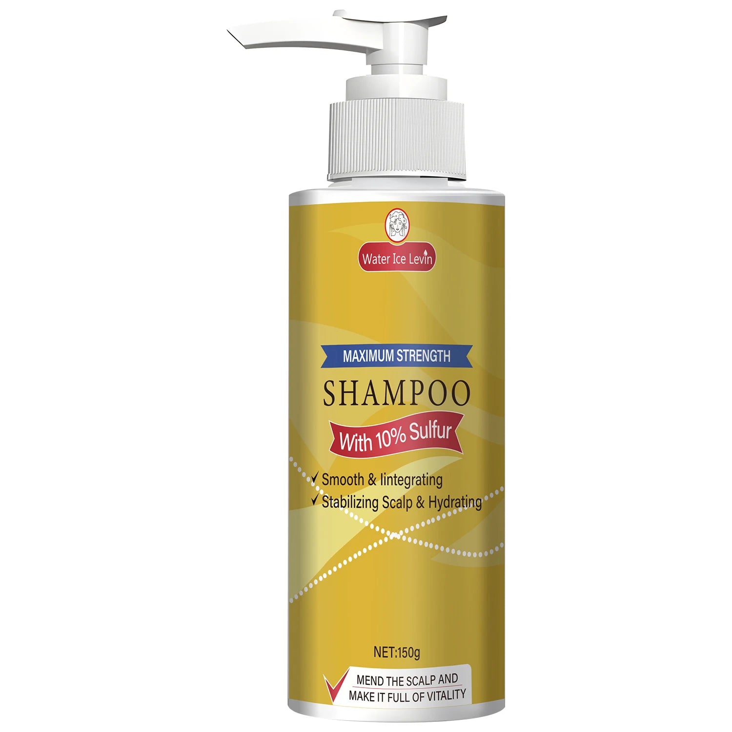 Maximum Strength 10% Sulfur Shampoo - Smoothing, Scalp Stabilizing & Hydrating for Men & Women.