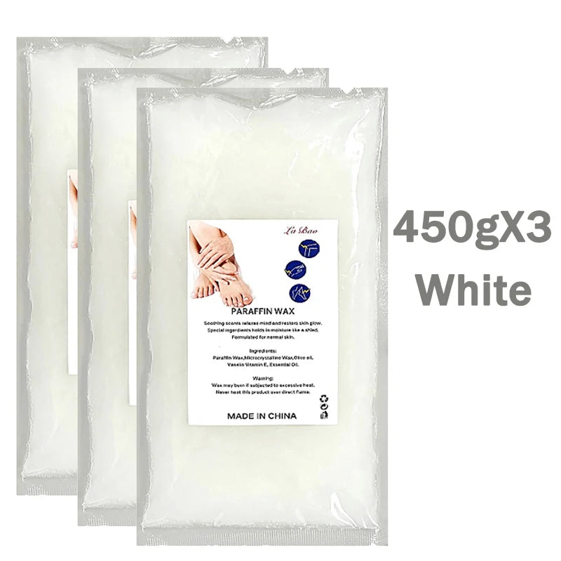 450g/200g Paraffin Wax Hand and Foot Feet Mask Peel Off 3Pcs/1Pcs SPA Moisturizing 200g/450g Hand Soft Wax For Bikini Body