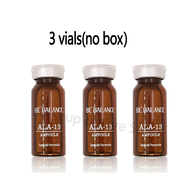 Korean 10ml 5Vial Vitamin C Hyaluronic Acid Ampoule Essence Repair Fine Lines Brighten Complexion Skin Remove Freckles Skin Care