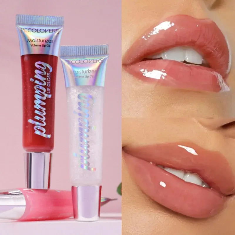 Lip Gloss Lip Gloss, Multi-color Natural Moisturizing Lip Gloss, Moisturizing Lip Balm, Lip Cosmetics Clear Lip Gloss