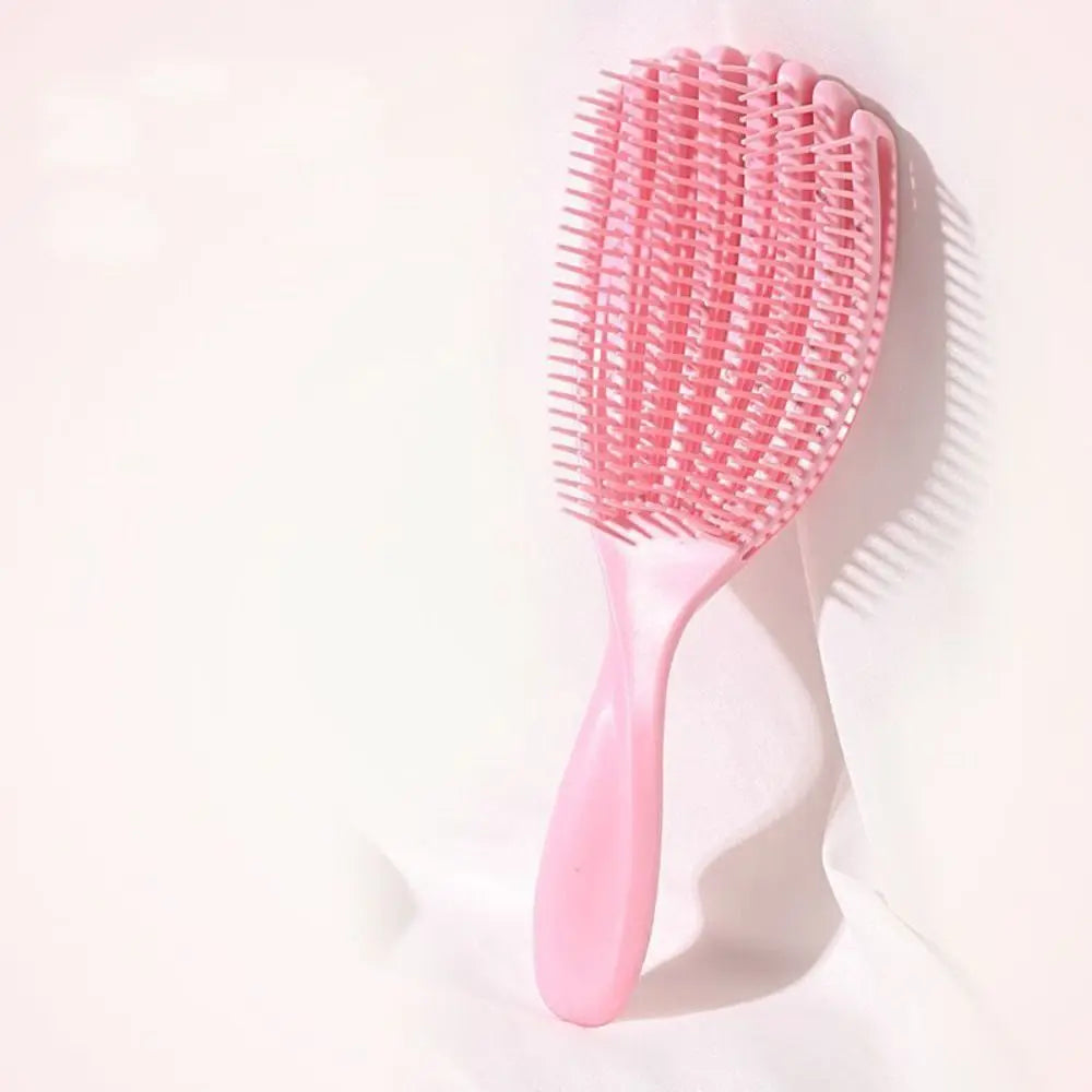 Durable Hollow Hollowing Out Hair Brush Anti-static Hair Fluffy Scalp Massage Comb Portable Multifunctional Hair Styling Tool