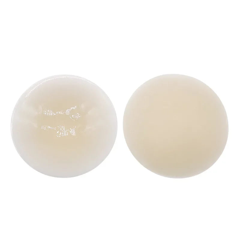 Fashion Silicone Nipple Cover Lift Up Bra Sticker Adhesive Invisible Bras Chest Patch for Women Reusable Chest Breast Petals Pad
