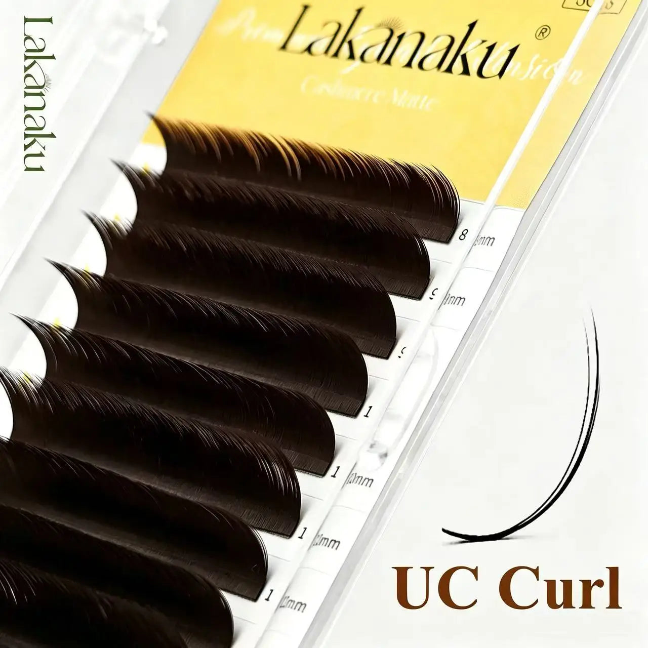 Abonnie UJ UB UC Camellia Lashes Pre-Bundled Eyelashes LJ LB LC Automatic Fanning Eyelash Extensions Comic Lashes Manhua