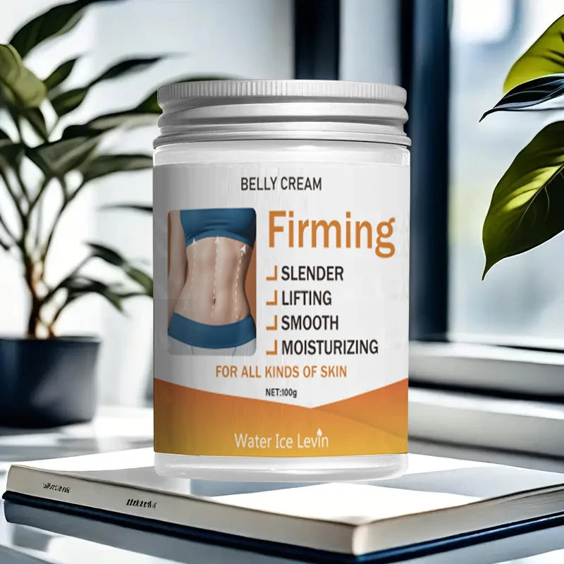 Unisex Firming Abdominal Cream, Unscented Moisturizing Cream, Hyaluronic Acid, Shea Butter, Suitable for All Skin Types, Firming and Lifting Body Lotion, Suitable for Buttocks, Thighs, and Arms