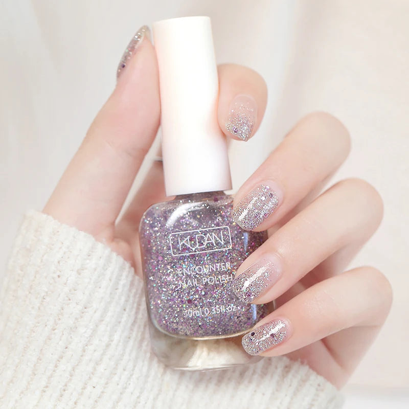 10ml Peel Off Water-Based Nail Polish Fast Drying Long-Lasting Healthy Brightening Effect Long Lasting Nails No Need Lamp Cure