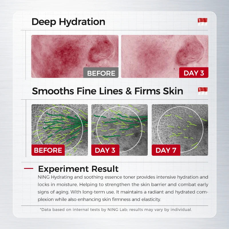 115ml Hydrating Essence Toner with Collagen, Hyaluronic Acid & Peptides – Moisturizing & Skin Calming Formula