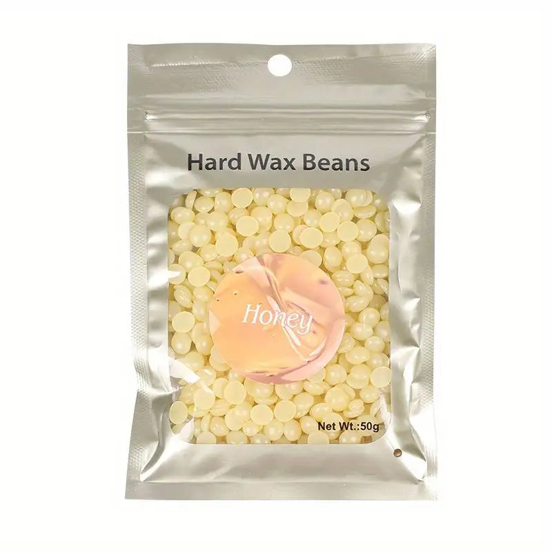 50g Hot Wax Hair Removal Depilatory Waxing Wax Beads for Wax Heater Painless for Body Hairs Removal Beans