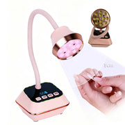 Ai Sensor Nail Lamp 36W 12 Beads LED UV Nail Dryer Wireless Rechargeable Lamp Fast Drying Nail Lamp 360° Bendable Table Lamp