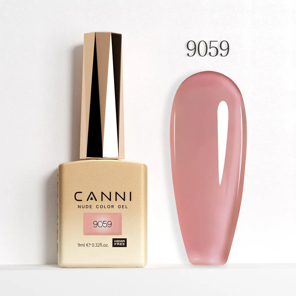 CANNI Nail Gel Polish HEMA FREE TPO FREE Summer Colors Semi Permanent Soak Off UV LED Self-leveling Great Coverage Gel Varnish