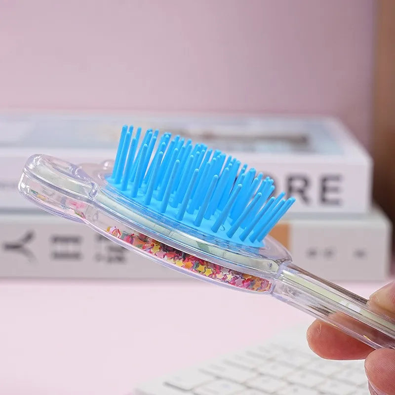Cartoon Animal Baby Combs High Quality Anti-knot Hair Massager Kids Hair Brushes Hairdressing Comb for Children Adult Hair Care