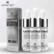 ARTISCARE Platinum Six Peptides Serum for Face 20ml Moisturizing Hyaluronic Acid Essence Facial Skin Care 3PCS